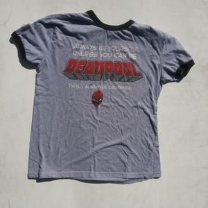 Gray Deadpool T-shirt